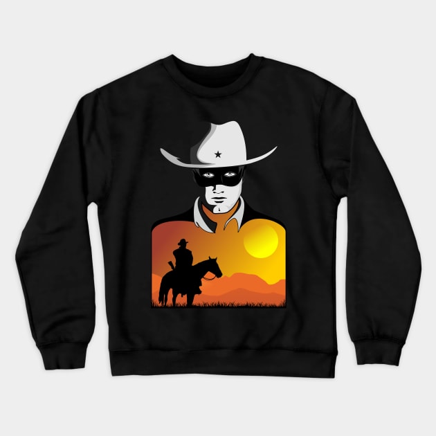 Texas Vibes | Cowboy Vibes | Ranger Patrol Crewneck Sweatshirt by VISUALUV